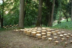 06-Abheben-2006-Holz-Stahlstangen-1200x250x90-cm-Kunst-in-der-Landschaft-Lilienfeld-A-